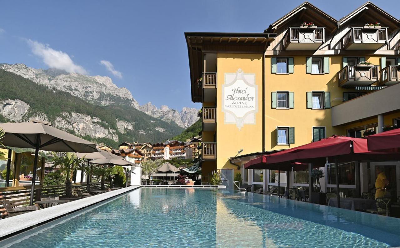 Alexander Hotel Alpine Wellness Dolomites モルヴェーノ エクステリア 写真